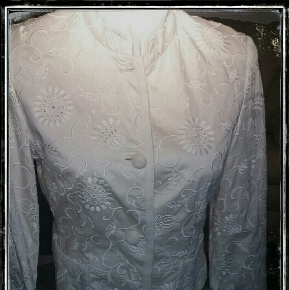 Talbot's Collection Cream Colored Jacket